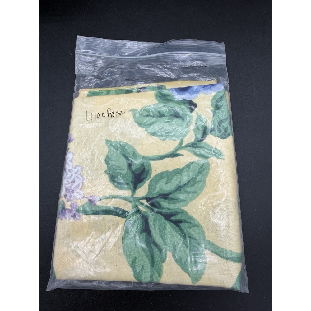 🌸 Longaberger Single Napkin – Lilac Rose – EUC – Floral Table Linen 🌿